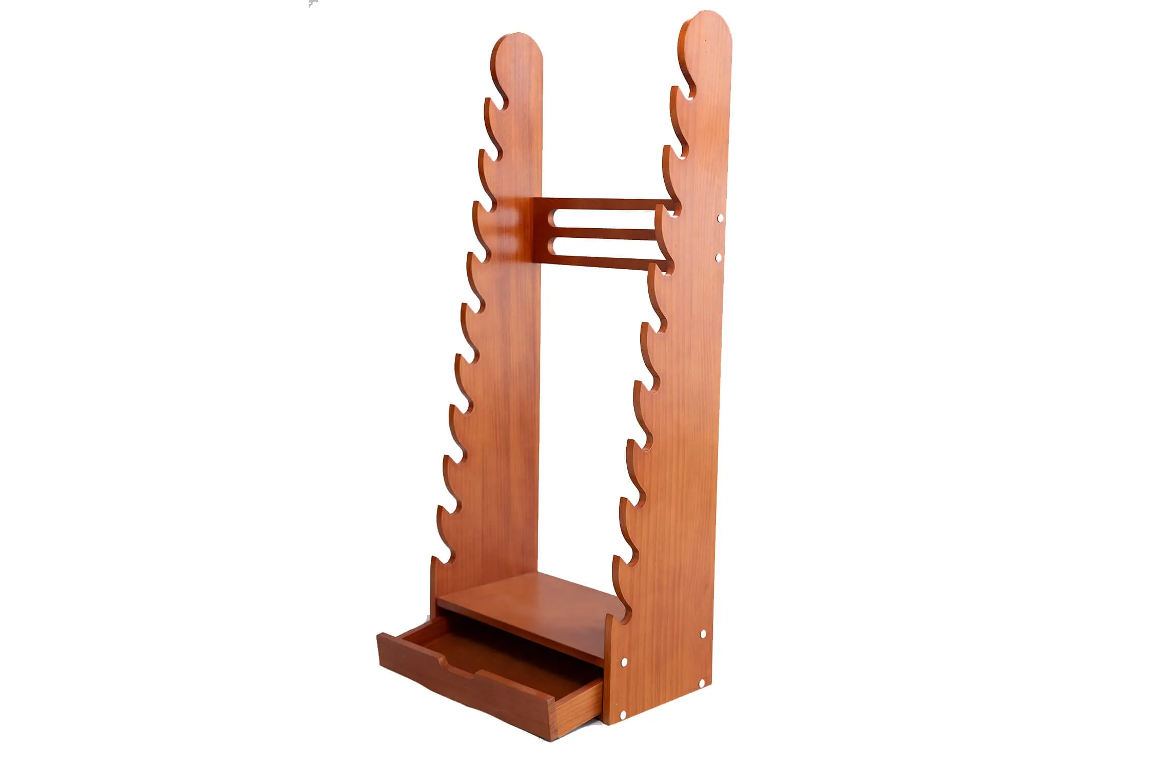 the light wood 10-tier bracelet display — view 15
